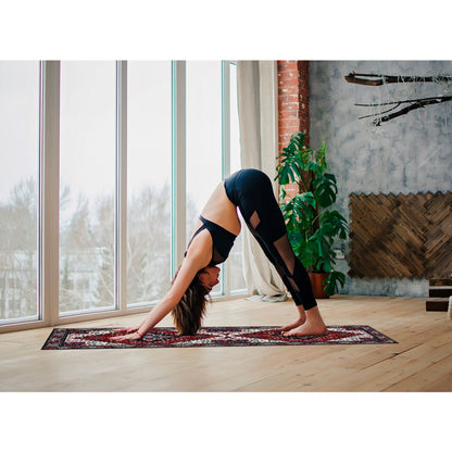 Ananda Rug Pattern Yoga Mat - Ardebil