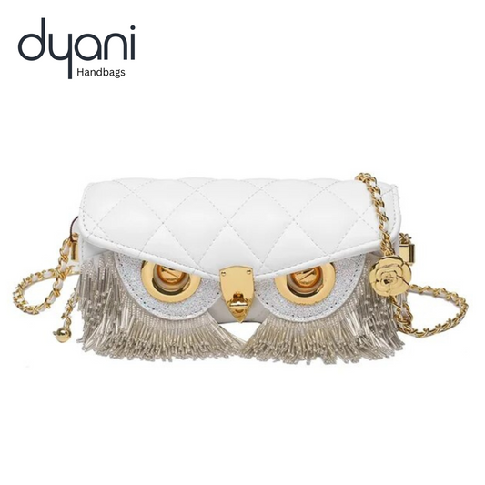 Dyani  Leather Owl Handbag